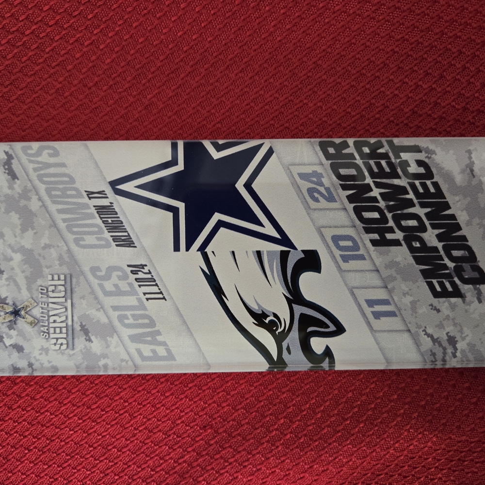 NFL 3D Ticket Block Art by The Highland Mint